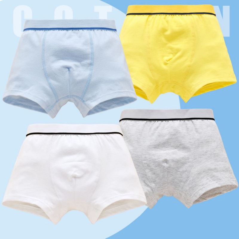 男童内裤大童儿童男平角裤棉男孩中大童青少年高中胖