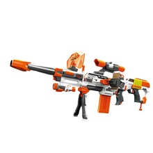 DIY电动连发软弹枪可发射子弹狙击枪 铠力 玩具