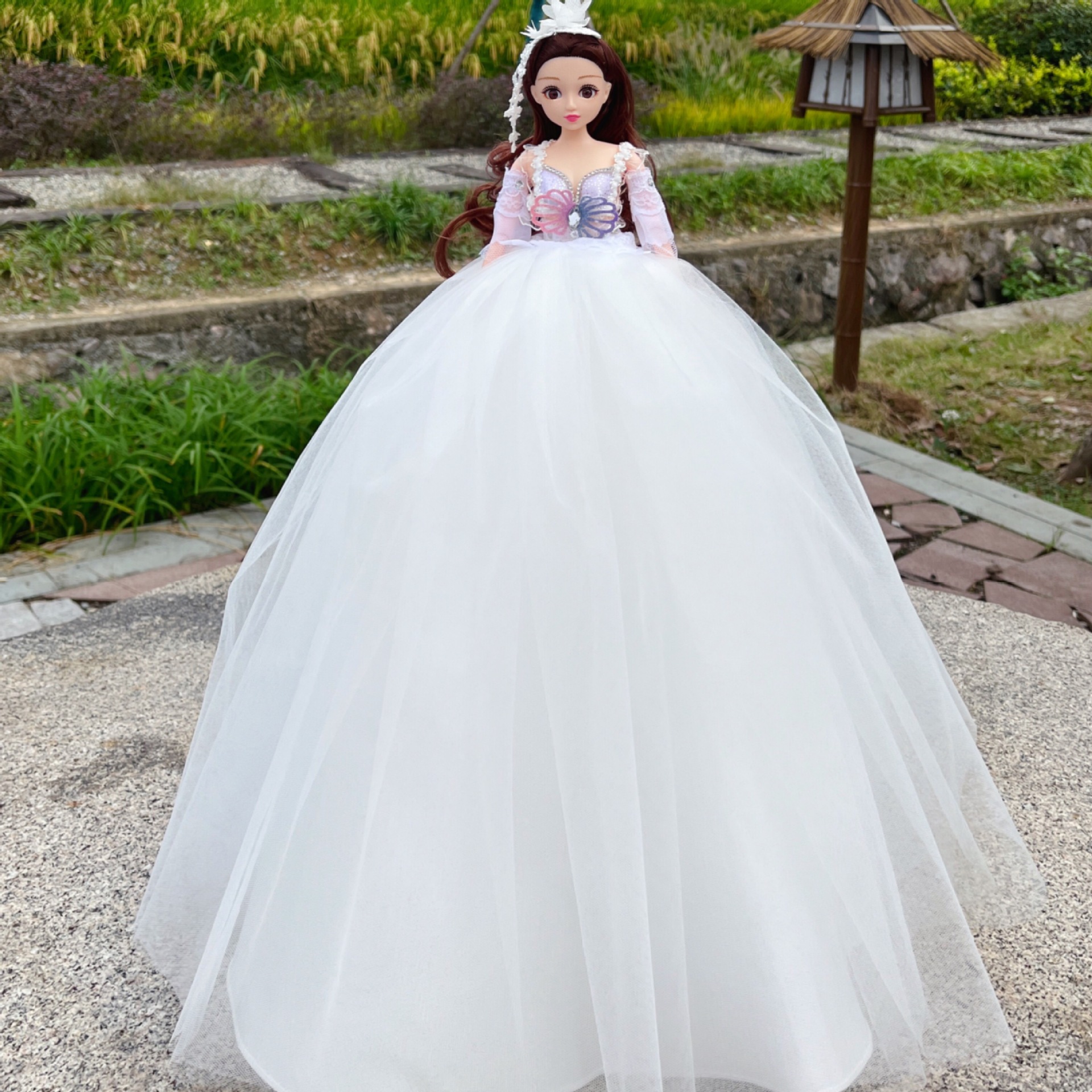 热卖洋娃娃玩具婚纱裙公主地摊夜市货源批发女孩儿童学校活动礼品