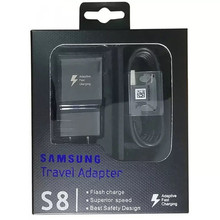 适用三星S8 s6 s9 s10手机快充充电器USB美欧规9V快速充电头QC3.0
