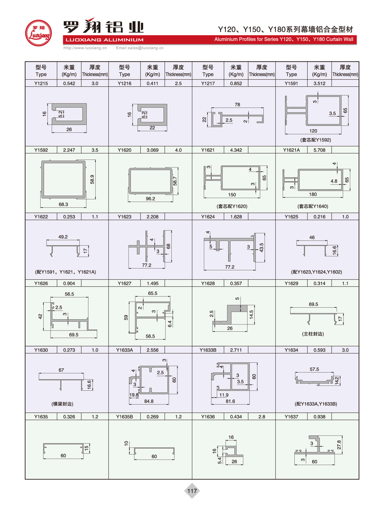 佛山厂家200系列普通幕墙铝型材 门窗玻璃幕墙铝合金型材工程承接