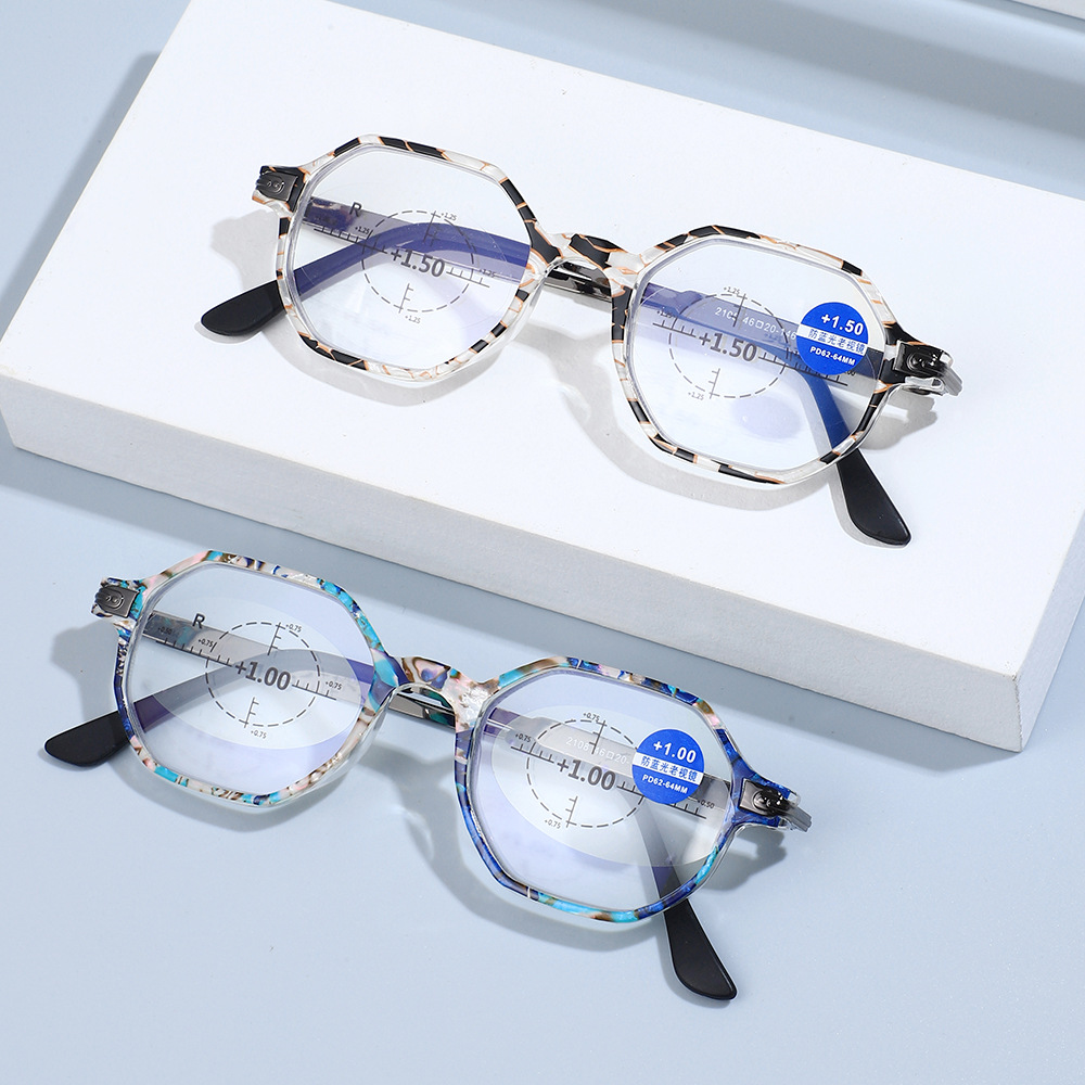 江南印象防蓝光老花镜男金致复古老花眼镜女高清阅读镜批发老人镜