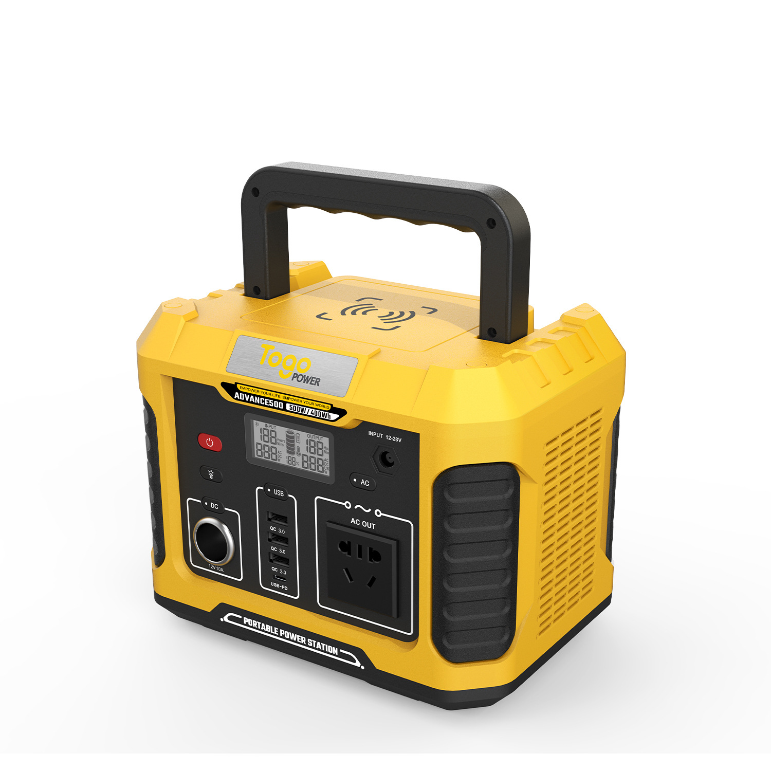 途歌togopower500w户外电源便携移动应急电源储能电源露营自驾游采购