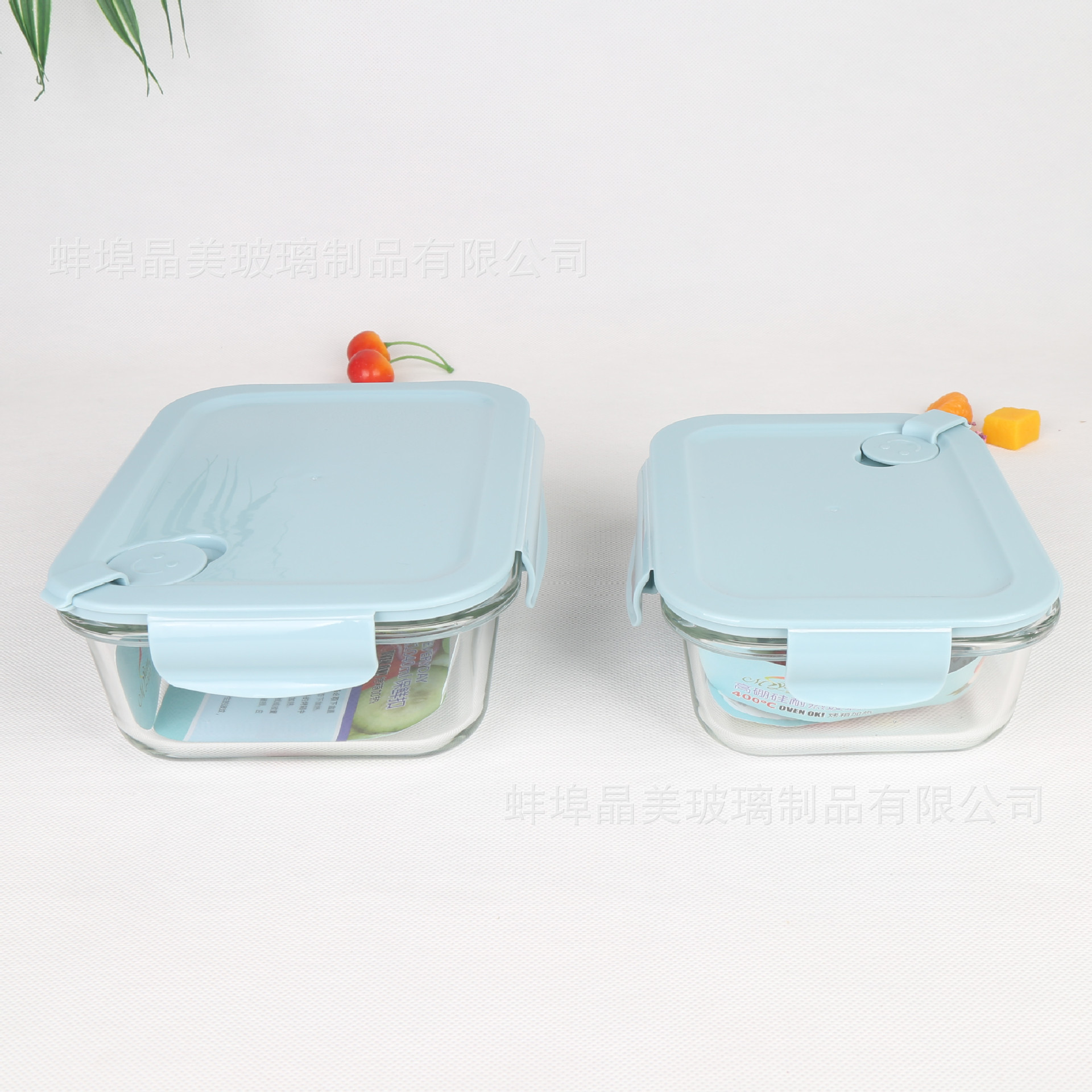 耐热玻璃饭盒午餐带饭保鲜碗耐摔便当盒保鲜盒密封碗会员礼品热销