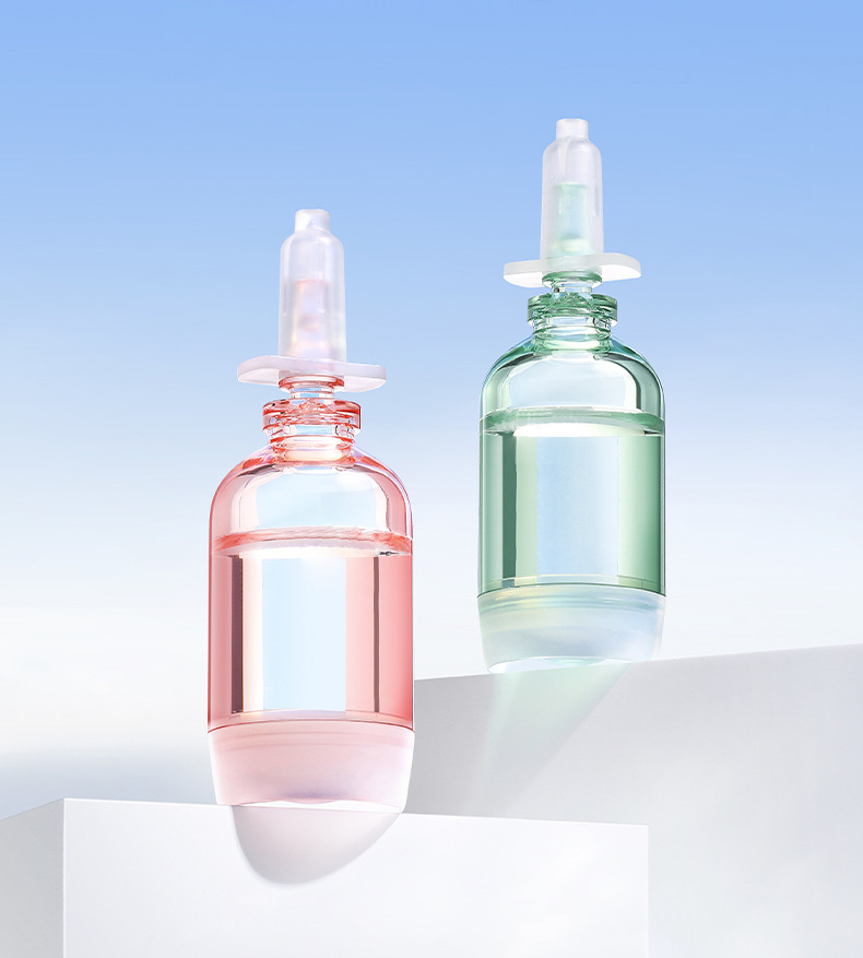 工厂直销10ml玻尿酸原液小瓶子定制化妆品包材5ml精华液瓶pet瓶