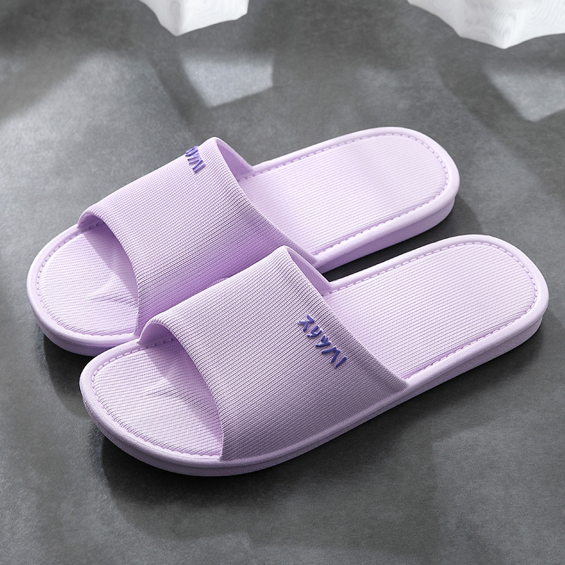 Japanese Non-Slip Slippers Summer Soft Bottom Home Guest Bathroom Hotel Bath Couple Indoor Slippers