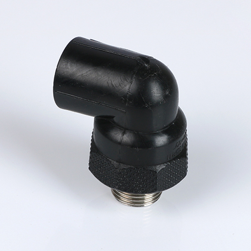 上海曰丰 pe外丝弯头 pe外牙弯头 20pe管件内丝弯头管件厂家批发