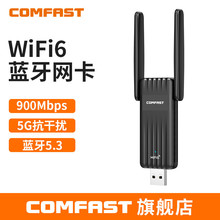 COMFAST CF-943F USB迷你免驱网卡AX900 WIFI6 900M 蓝牙5.3