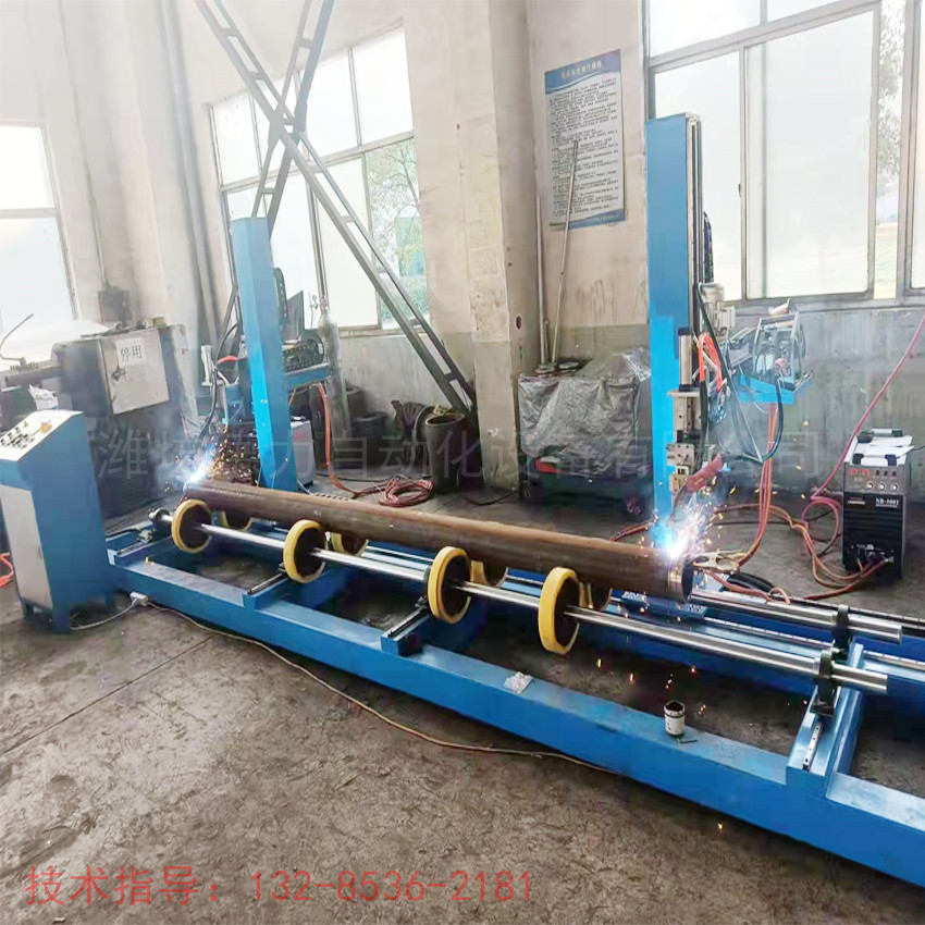 现货双枪直缝焊接机 双枪环缝缝自动氩弧焊 直缝自动焊二保焊,微商