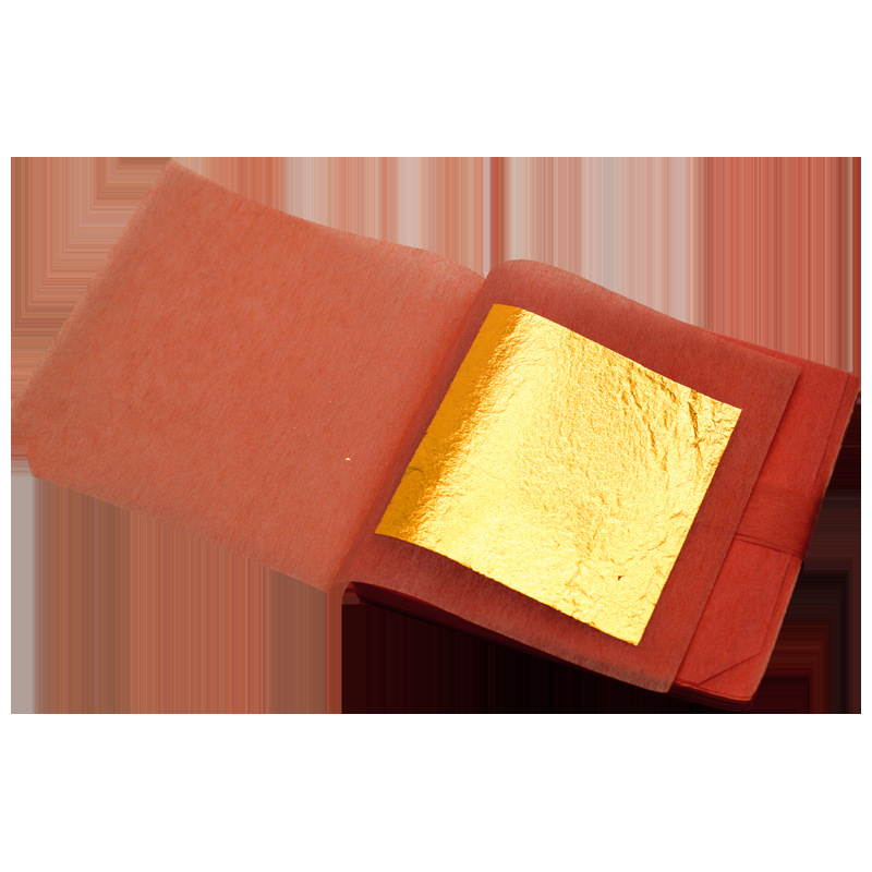 批发24k金箔纸含金量99%纯金箔金铂金薄金泊佛像贴金绘画金箔纸送