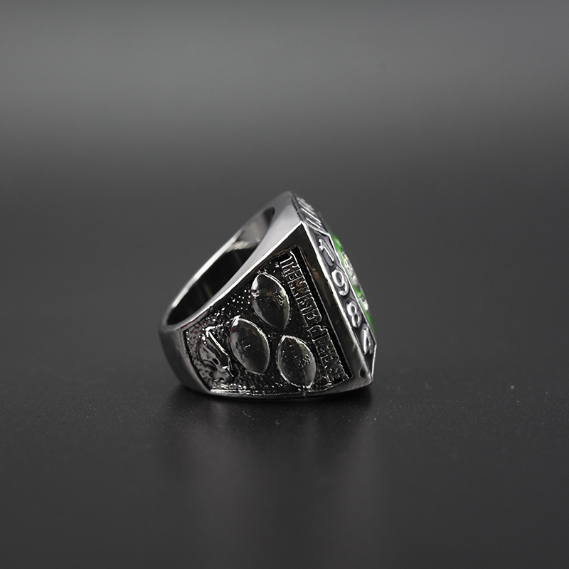 nfl 1984 2000名人堂包装工 球员reggie white 92号 戒指