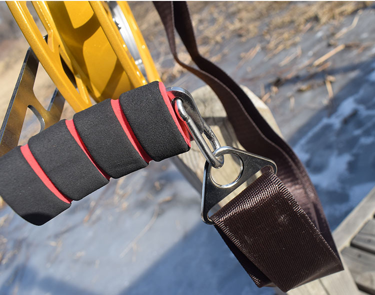 风筝轮 带手刹防倒转手握轮潍坊大型成人儿童高档合金 风筝手摇轮