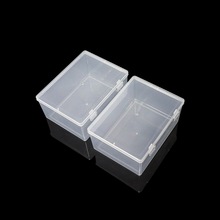 PP双扣长方形空盒透明带盖塑料饰品文具渔具茶具收纳盒样品展示盒