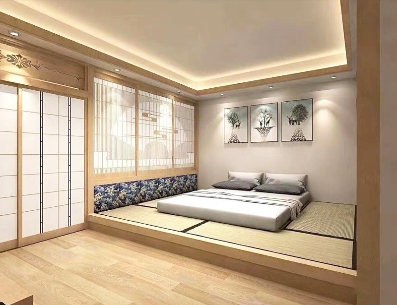 日式推拉门 榻榻米中式门 日式手动折叠门全屋整装推拉移门格子门