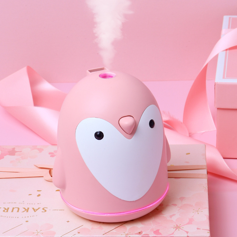 Cartoon Penguin Cute Pet Humidifier Wholesale USB Home Office Desktop Dormitory Humidifier Cute Pet Humidifier