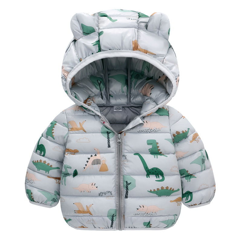 Unisex Children Cotton Coat off-Season Children's Cotton Clothes Winter Baby Cotton Coat 2023 Fashionable Thickened Baby Quilt Coat Children's Clothing