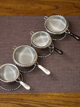 不锈钢茶漏茶滤茶叶茶水分离器创意编织过滤网滤茶器茶具配件