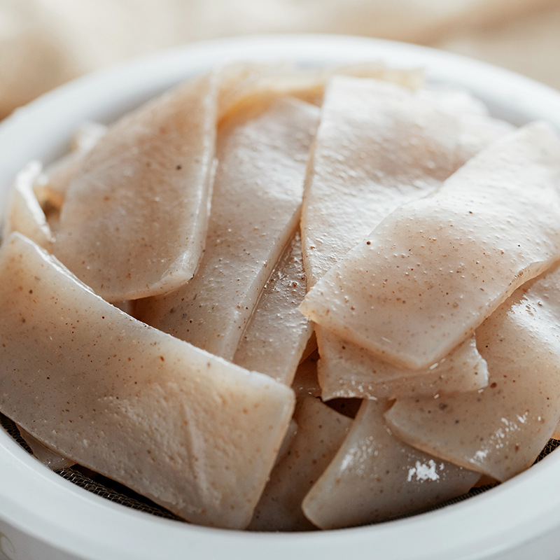 纯魔芋素肉片 火锅食材代餐饱腹魔芋片商用魔芋皮500g*4魔芋豆腐