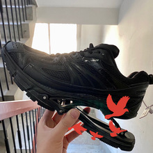 mkszy 自主意产纳帕纹牛皮ro珍珠灰侵权款时尚低帮鞋