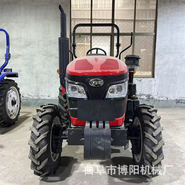 拖东方红me504-5拖拉机 加高底盘水旱两用四驱拖拉机 补后直提