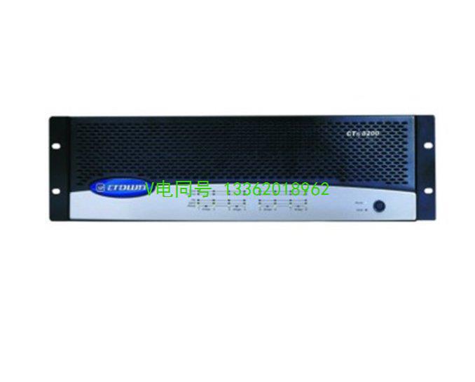 皇冠  cts8200 两通道数字功放 功率放大器