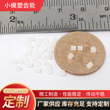 双涛 小模塑料齿轮POM塑料直齿轮小齿轮精密多规格传动塑料齿轮