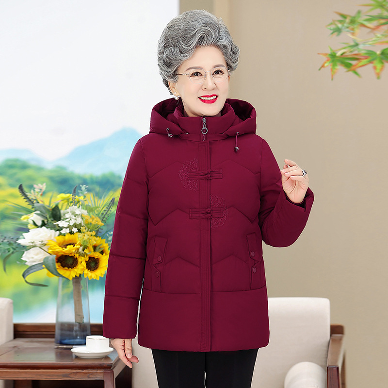 正品牌女装棉衣冬季2023年新款立领连帽短款棉服棉袄女防寒-阿里巴巴