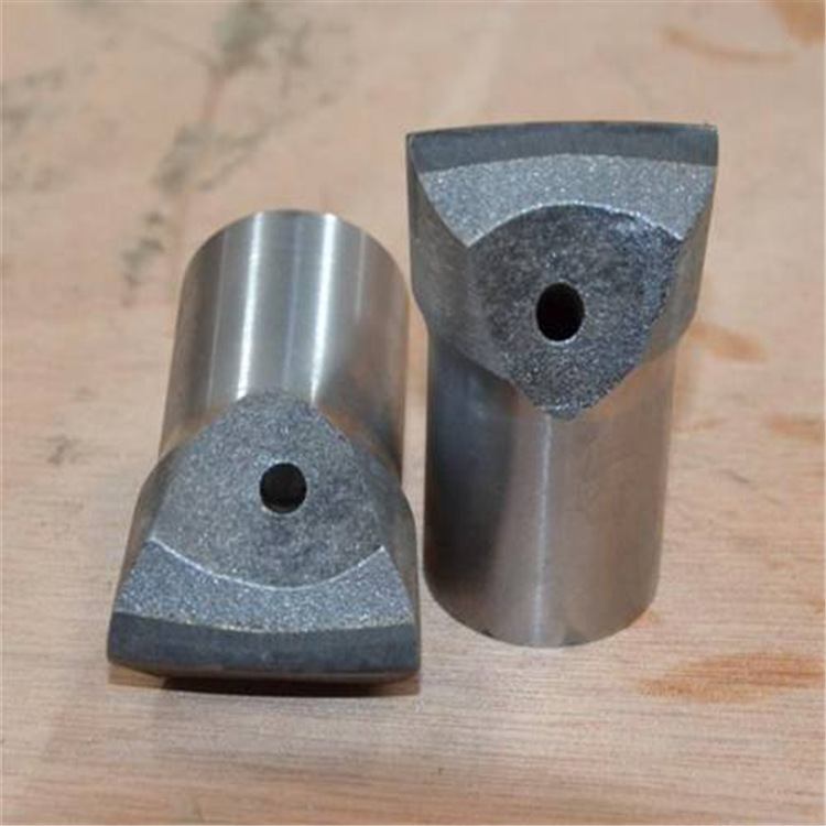 工厂现货一字合金硬质风钻头 煤矿隧道开采用一字十字钻头-阿里巴巴