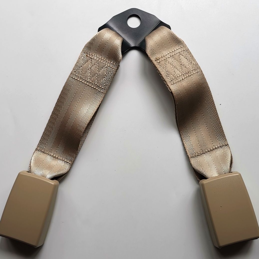 后排座椅安全带布带底座 面包车汽车客车软柄锁扣卡槽 保险带插座