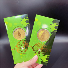 马来西亚2024新年红包金箔马来金钞绿皮信封红包利是封随手礼批发