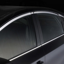 适用普锐斯30系全车窗饰条改装专用PRIUS车窗饰条丰田不锈钢饰条