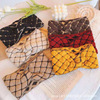 new pattern Hair band Quilted Wool Autumn and winter Broadside keep warm Headdress Fashionable Simplicity Retro Elastic force Hairdressing new pattern Hair band Quilted Wool Autumn and winter Broadside keep warm Headdress Fashionable Simplicity Retro Elastic force Hairdressing
