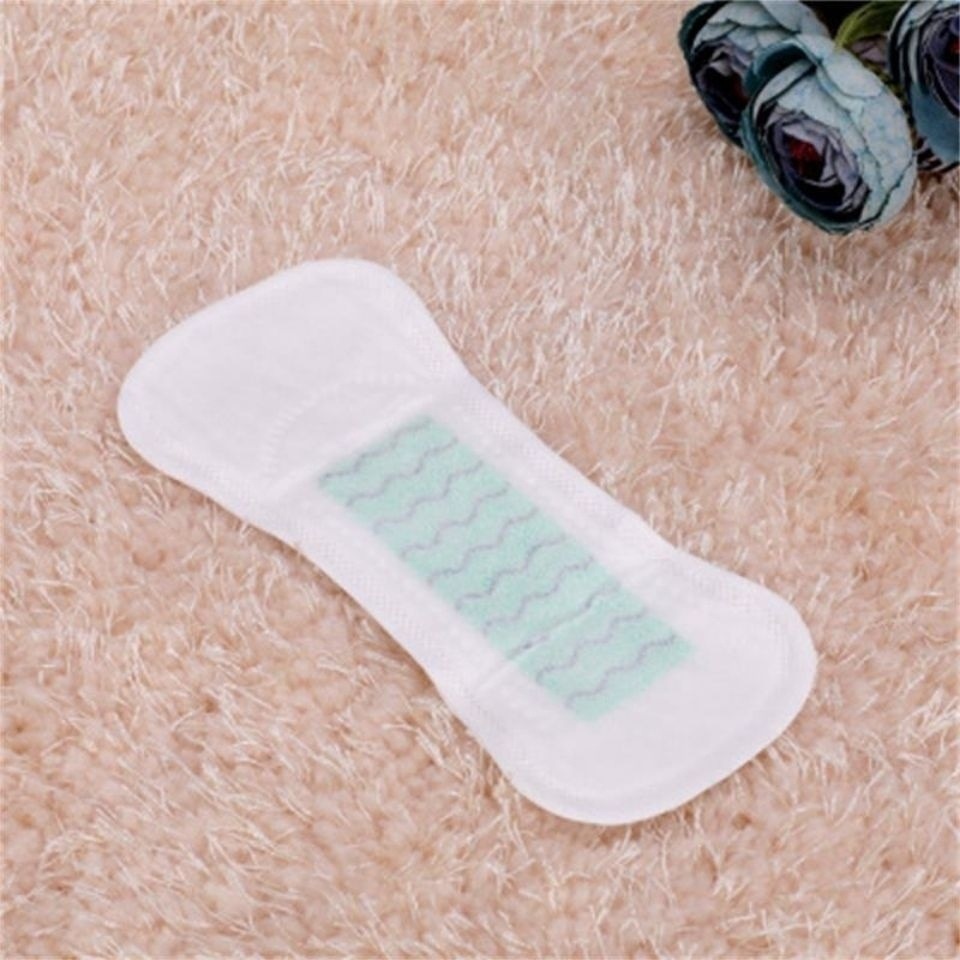 绿叶爱生活卫生巾护垫棉柔亲肤负离子30片装155mm女生推荐超薄装