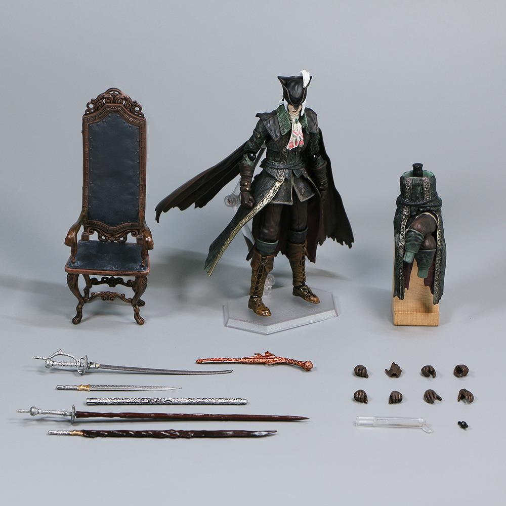 微漫figma 536 dx血源诅咒 星辰钟塔的玛利亚 老猎人 可动手办