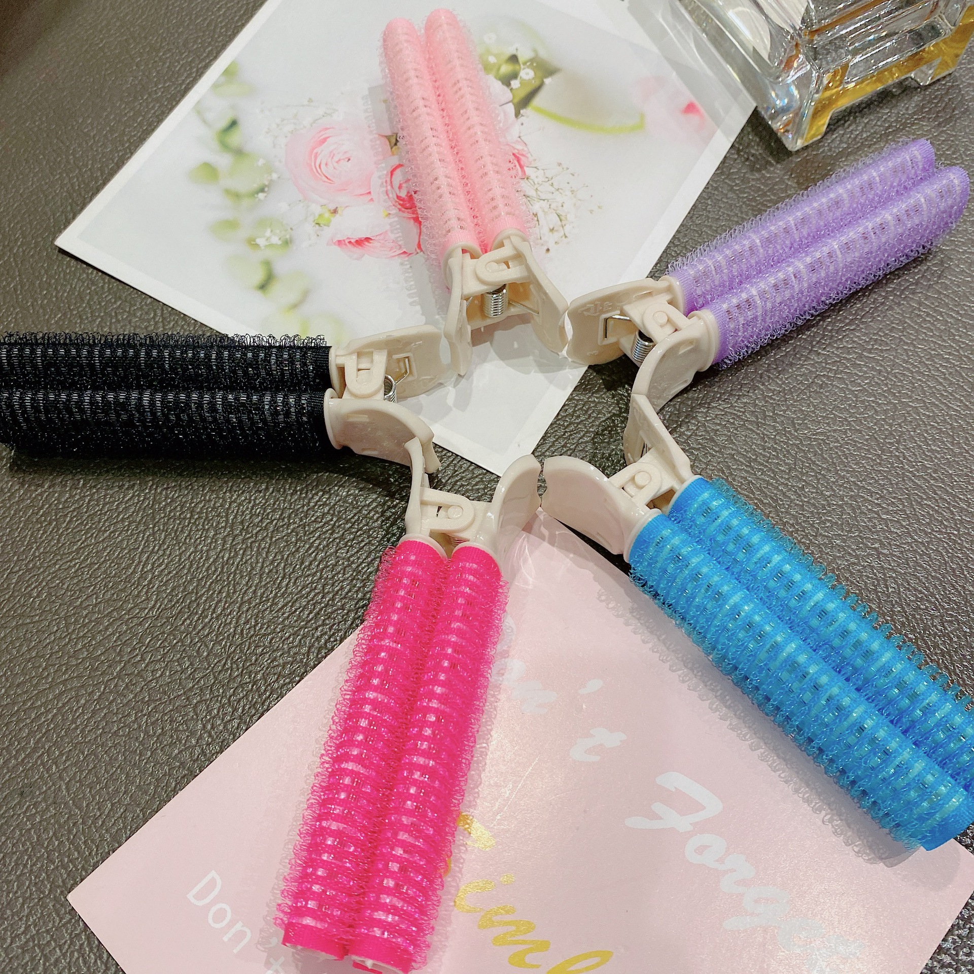 发根蓬松发夹 碎发夹子头发多用发卡头顶发顶卷发筒卷发棒刘海夹