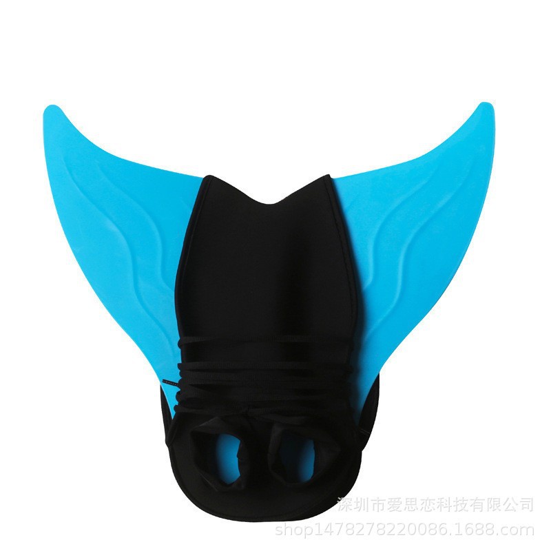 Factory Direct Supply Internet Hot New Single Piece Flippers Adult and Children Flippers Mermaid One-Piece Flippers Swimming Equipment