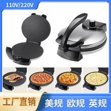跨境出口美规欧规薄饼机大饼机春饼机家用电饼档春卷ROTI MAKER