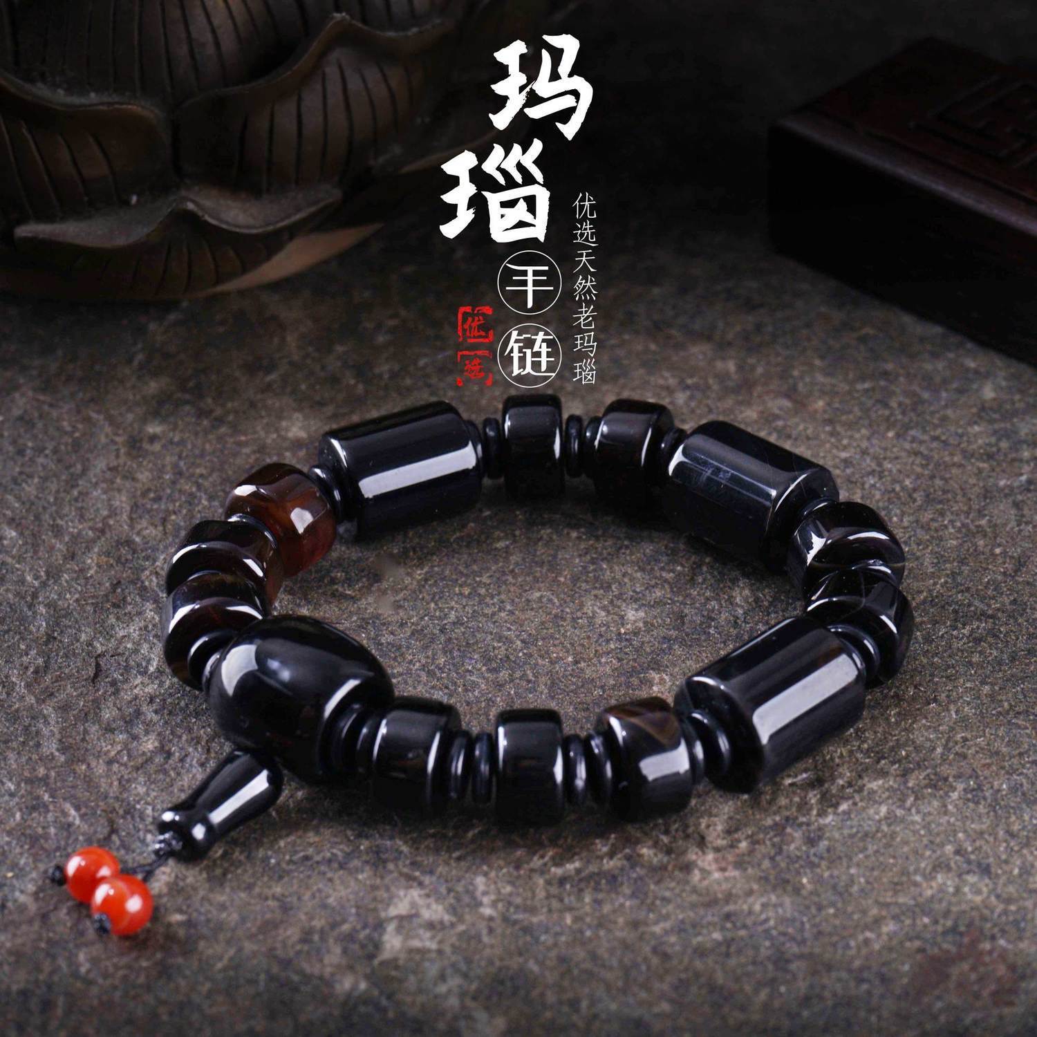 3成交6件正宗海南黄花梨佛珠手串108闺蜜手链女学生韩版潮流配饰男士