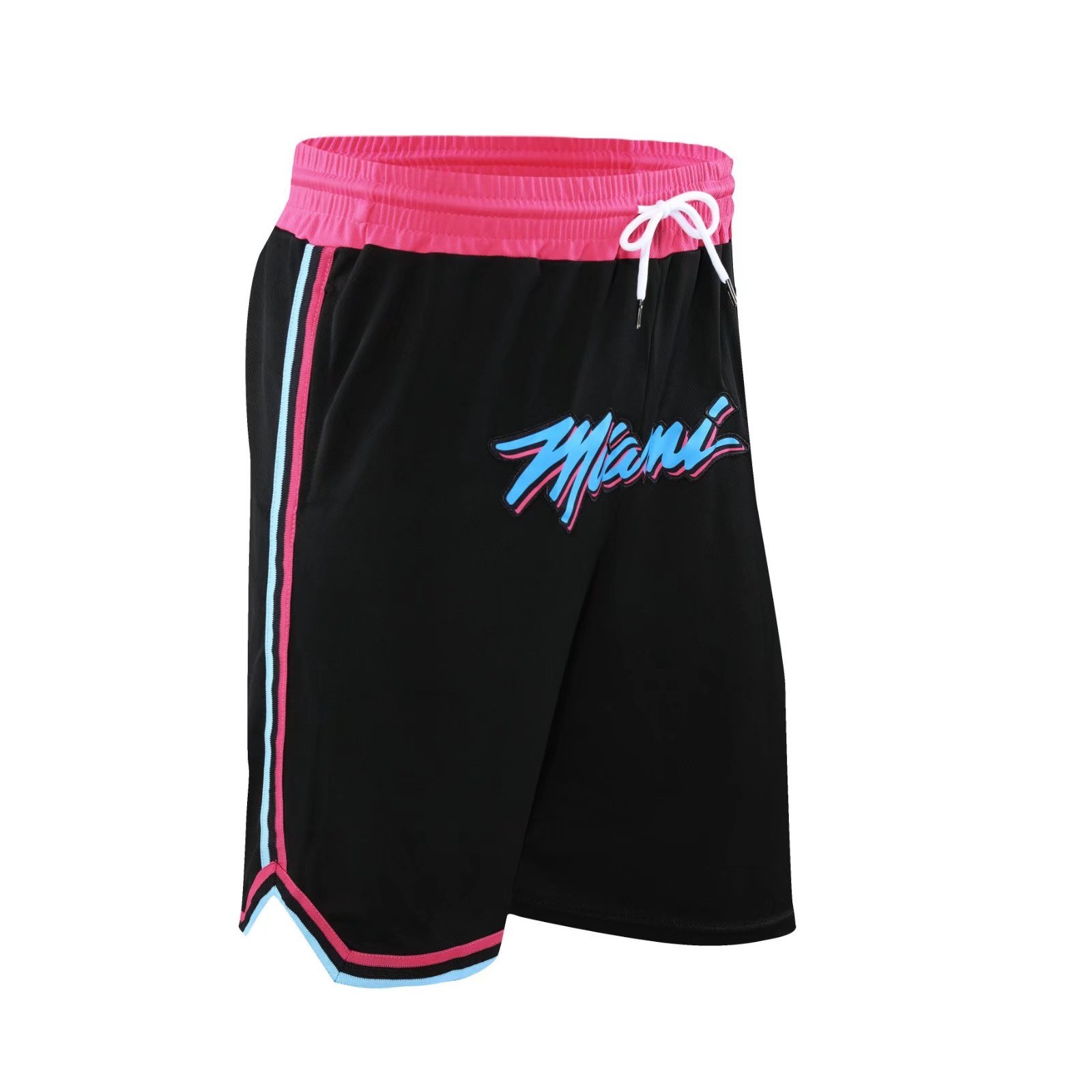 夏季健身透气热火篮球短裤速干网眼透气中裤运动裤训练裤运动球裤