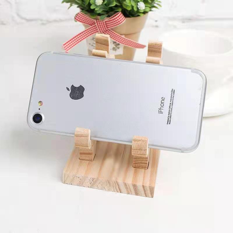 Wooden Animal-Shaped Mobile Phone Bracket iPad Lazy Bracket Desk Bedside Wooden Phone Bracket Base