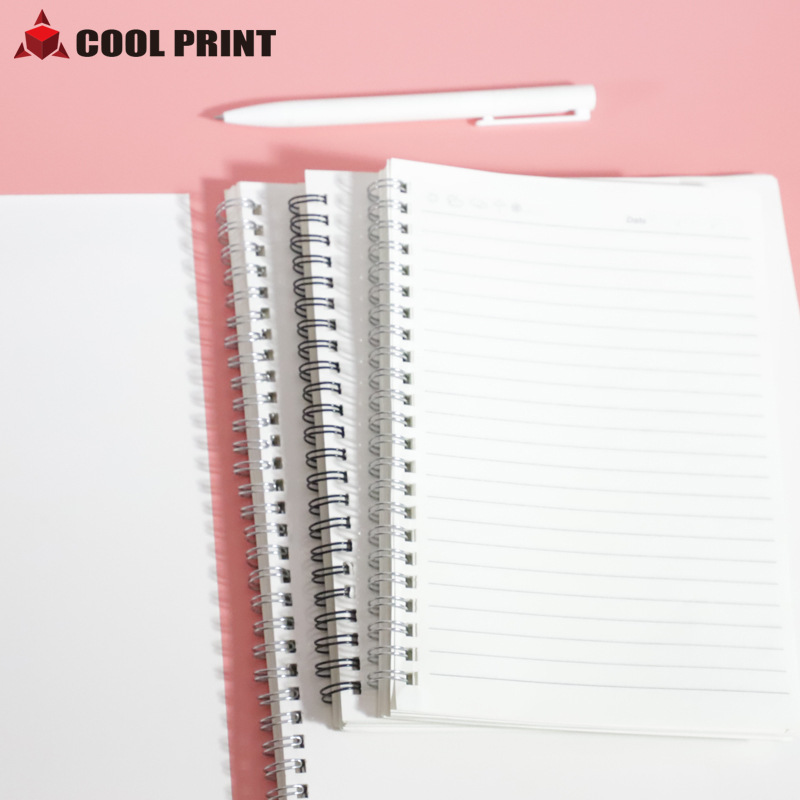 Thermal Transfer New A4 A5 Horizontal Line Grid Noteboy Blank Thickened Coil Notebook Simple Student Diary Book