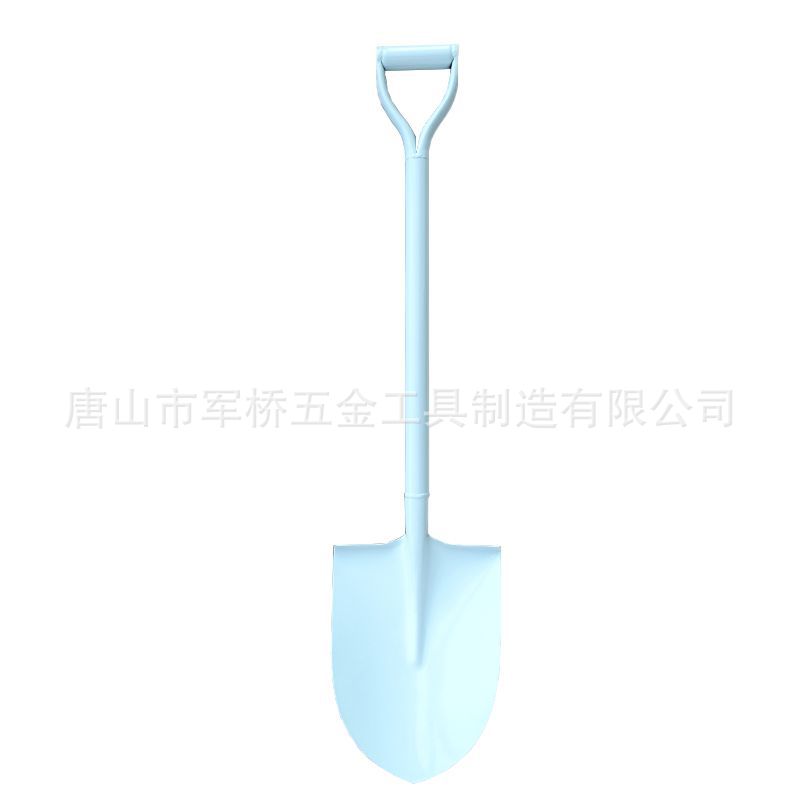 Iron Handle Shovel Thai Market Agricultural Tools Pointed Iron Shovel S503my