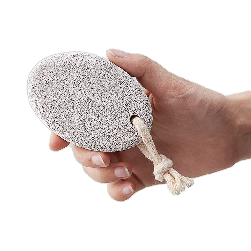 Oval Pumice Stone Foot Peeling Volcanic Rock Foot Massage Store Exclusive for Cross-Border Foot Care Tool Factory Direct Sales