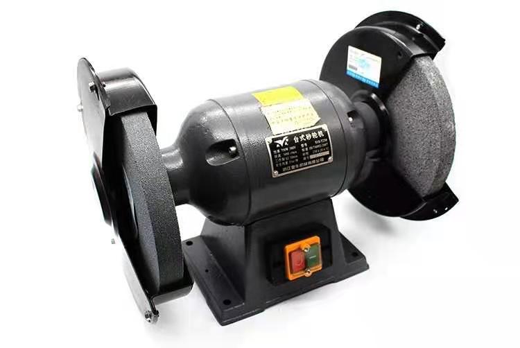 挑战125砂轮机150沙轮机台式磨刀机抛光机小型电动220v工业级380v