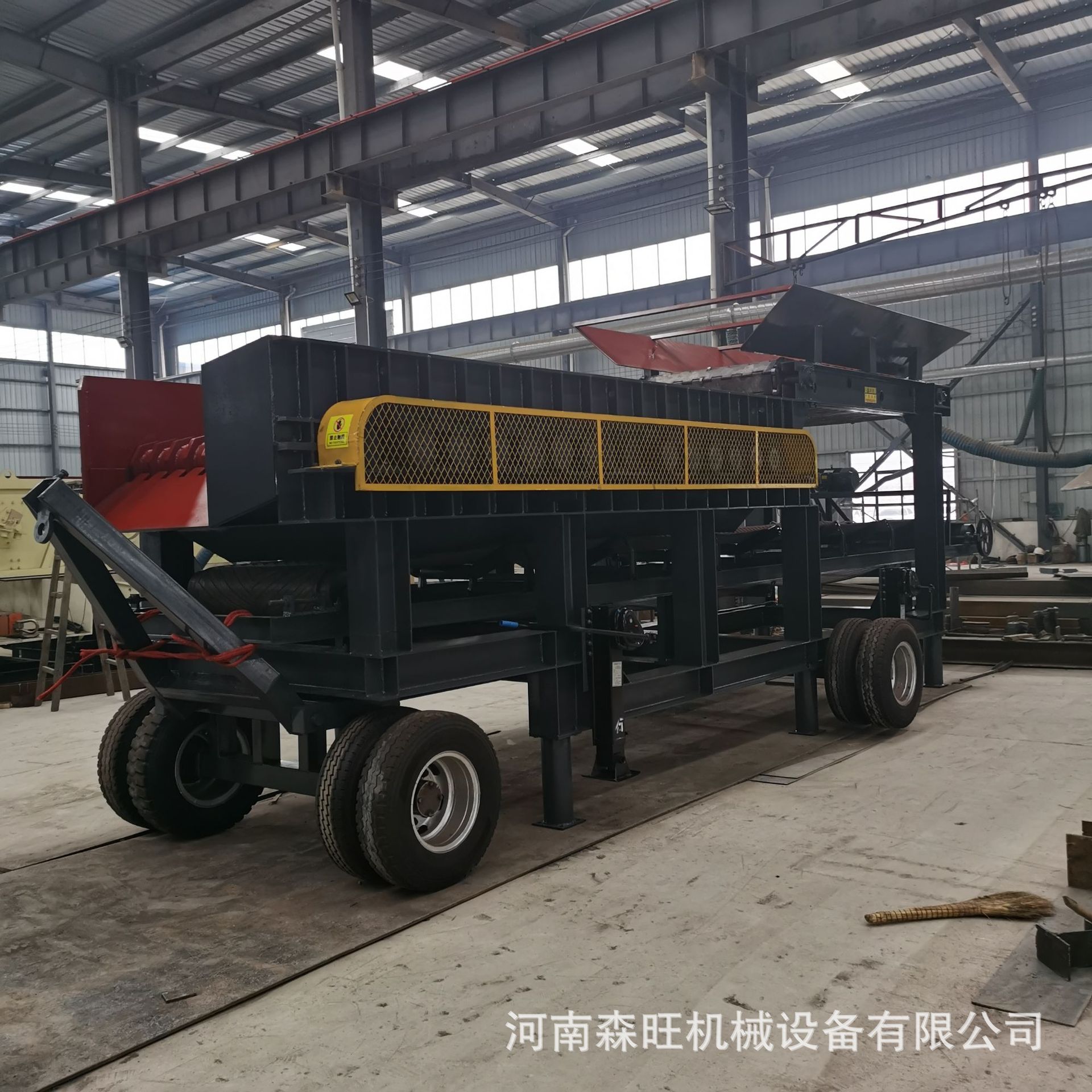 土石筛分 移动泥石分离机 中小型生活垃圾分离机 建筑垃圾分离机