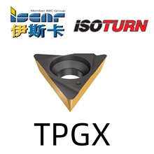 伊斯卡Iscar  TPGX 090202-L三角形刀片适用于各种材料