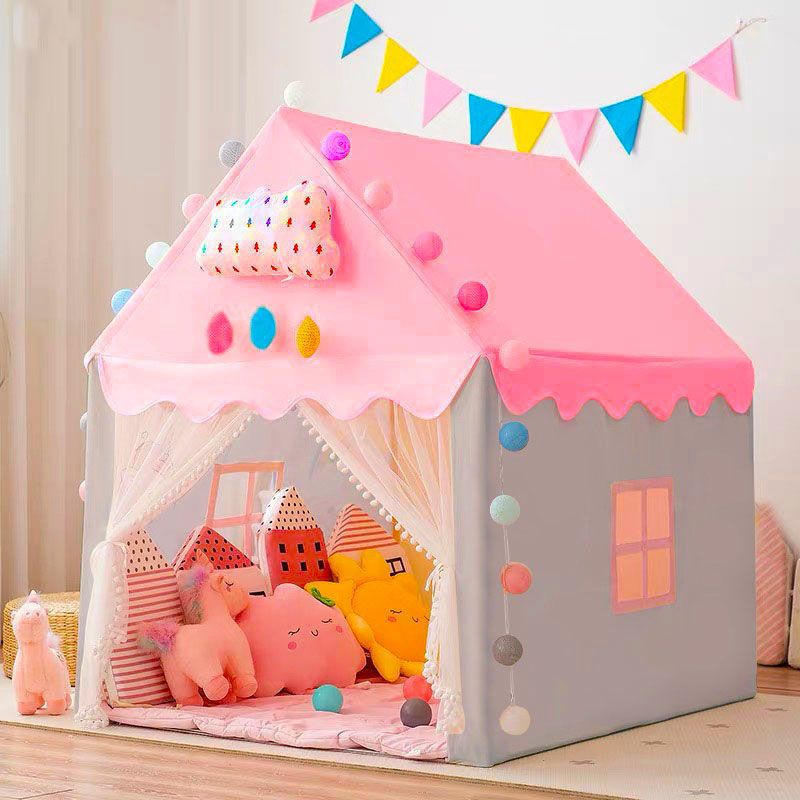 儿童帐篷室内游戏屋小房子城堡公主屋睡觉过家家玩具蚊帐生日礼物
