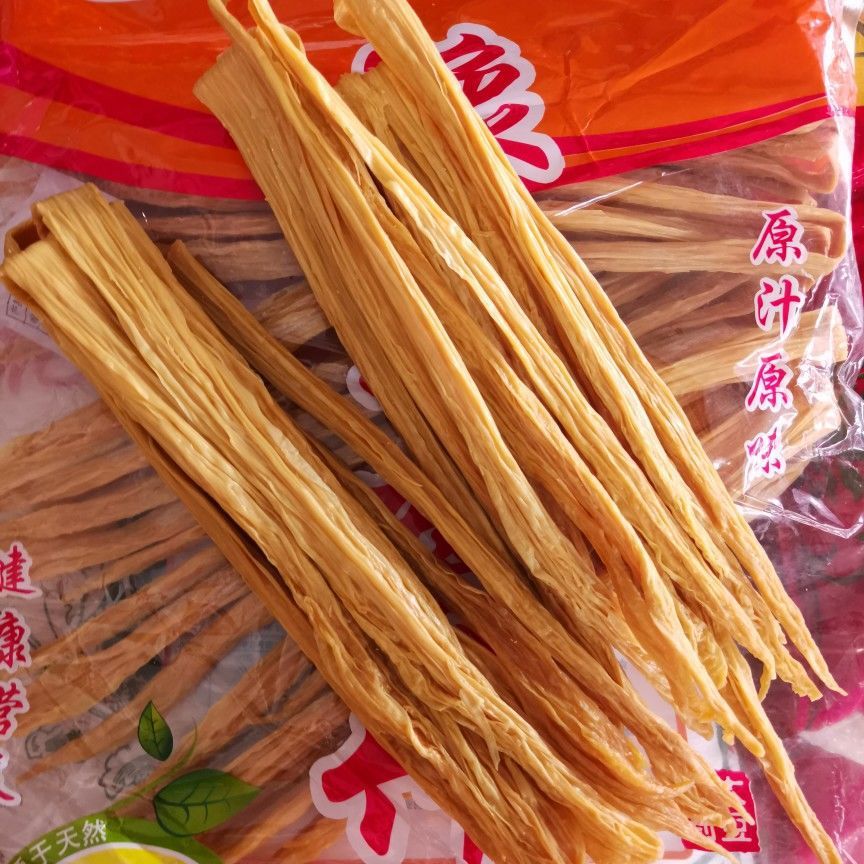 腐竹干货批发云南石屏王中王豆腐皮油豆火锅麻辣烫柳州螺蛳粉免切
