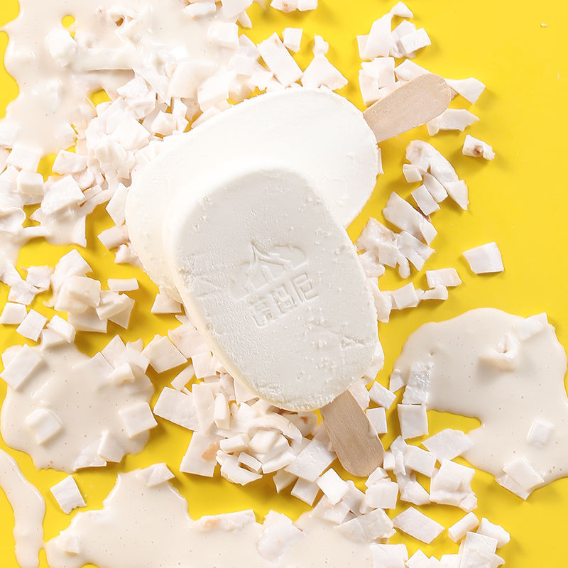 蓬玛尼醇享榴莲椰子酸奶草莓芒果冰淇淋雪糕冰棒冰棍12支