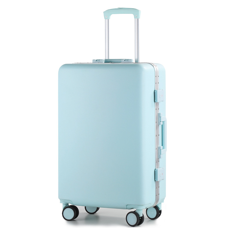 Draw-Bar Luggage Aluminum Frame Men and Women Same Style Student 24-Inch New Durable Strong Large Capacity 26 Travel Password Suitcase